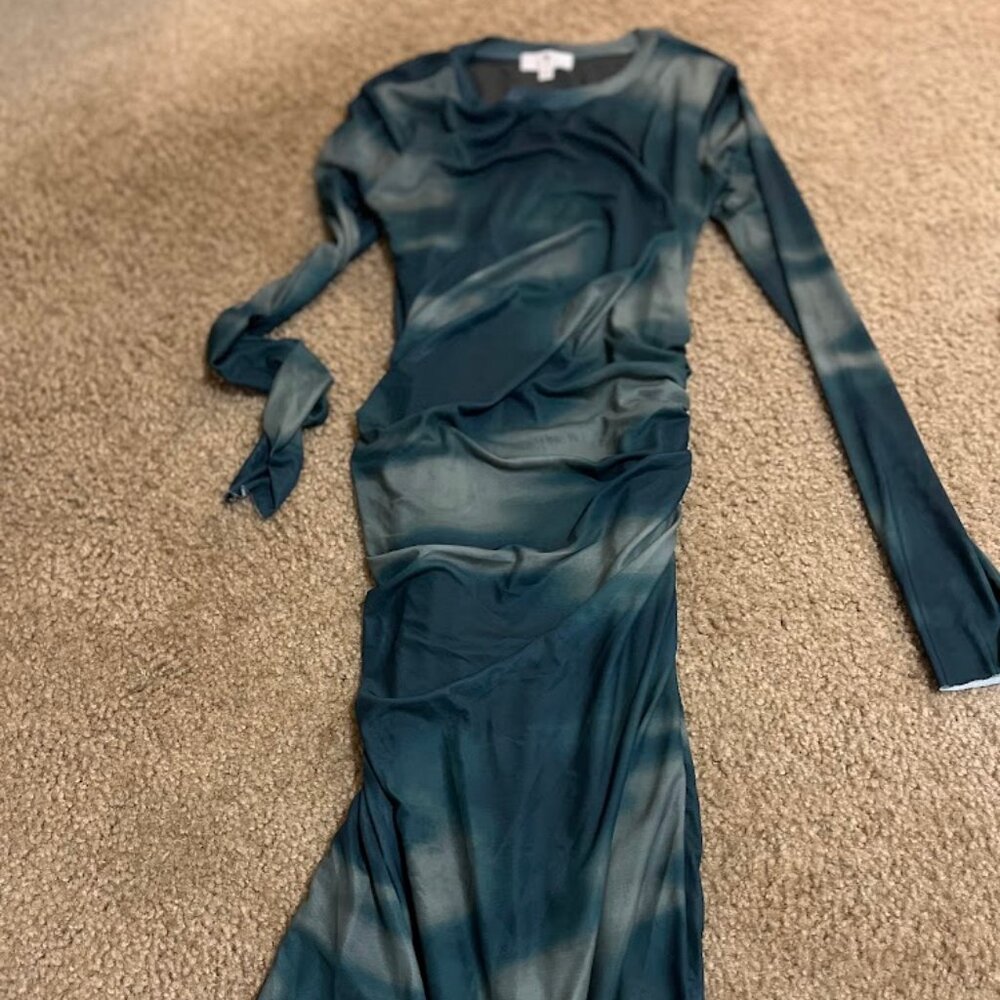 Socialite Dark Teal Midi Dress